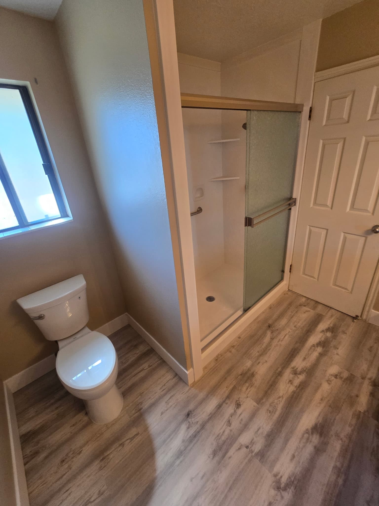 Shower after replacement