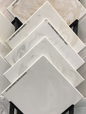 gray white tiles
